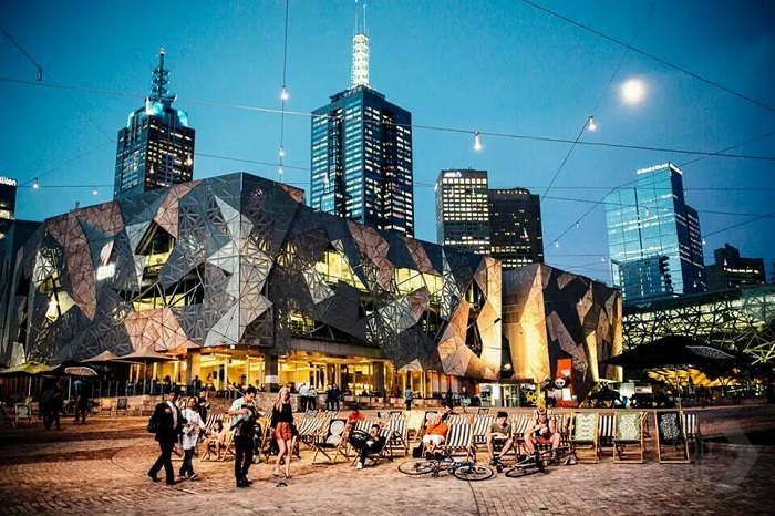 Quảng trường Federation Square - Kiến trúc độc đáo