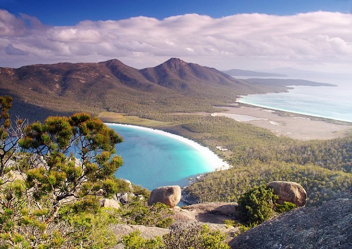 Vịnh Wineglass, Tasmania - bãi biển Úc