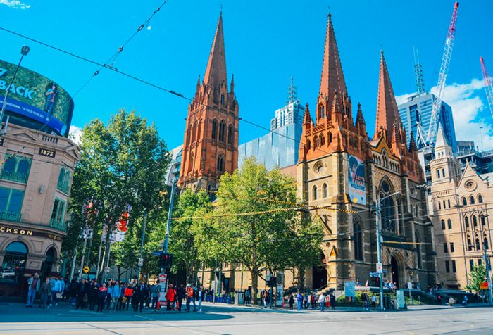 Chi phí du lịch Melbourne - Đường phố tại Melbourne