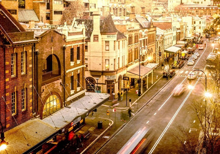 Kinh nghiệm du lịch Sydney mùa đông - The Rocks
