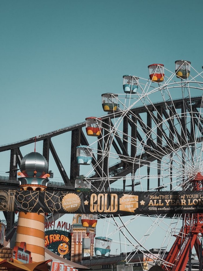 Lịch sử hoạt động của công viên Luna Sydney