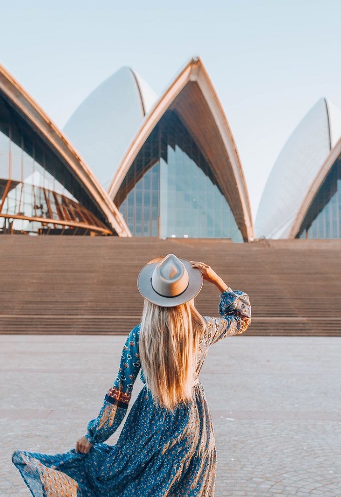 Sống ảo tại nhà hát con sò Sydney