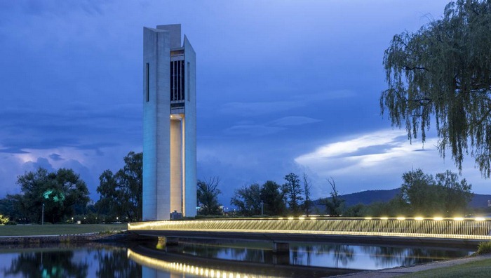 Tháp chuông National Carillon - Kiến trúc của tháp chuông