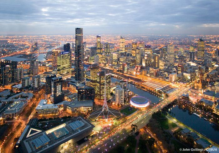 Tháp Eureka - View toàn cảnh Melbourne