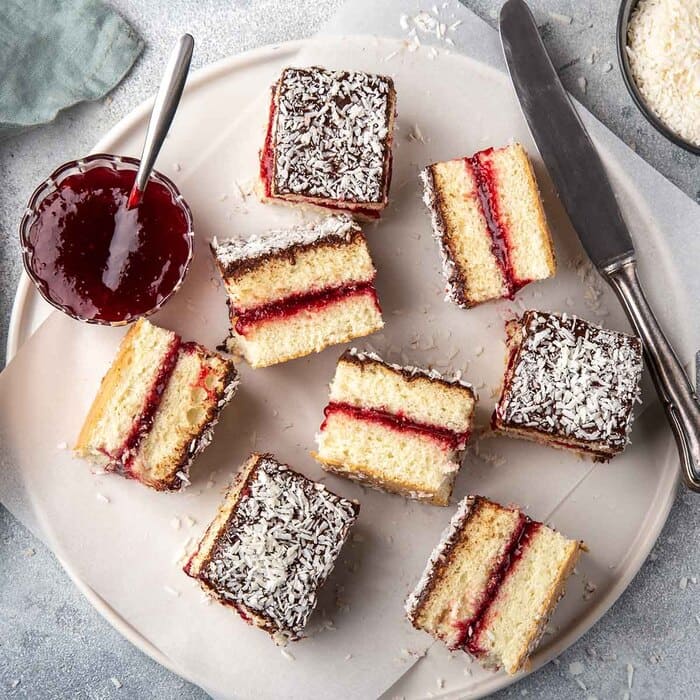 Văn hóa ẩm thực Úc - Bánh Lamington vang tiếng của xứ sở chuột túi