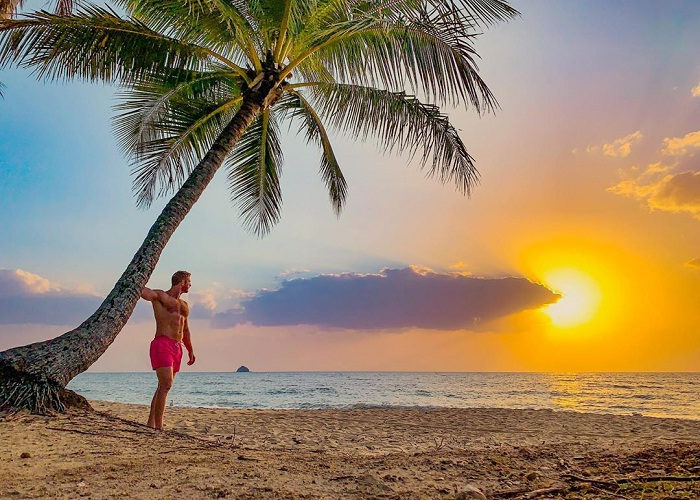 Bãi biển Palm Cove có rất nhiều khung cảnh đẹp