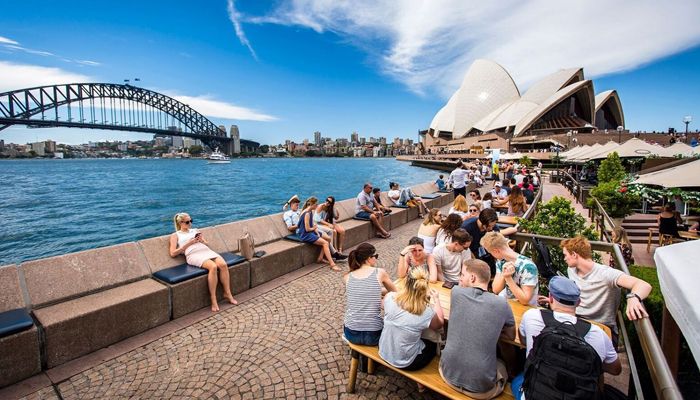 Du lịch Úc tháng 4 Không gian yên tĩnh cho du khách cảm giác thoải mái 