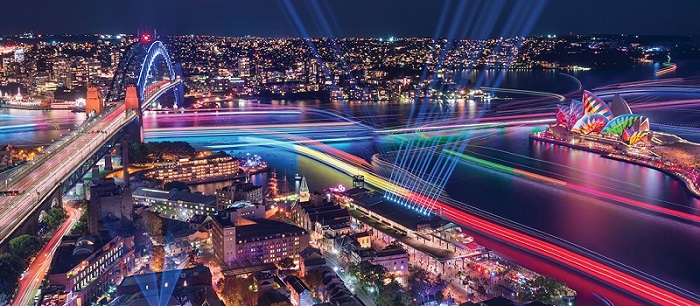 Giới thiệu lễ hội ánh sáng Vivid Sydney
