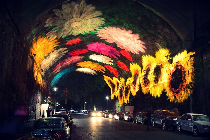 Triển lãm ánh sáng tại lễ hội ánh sáng Vivid Sydney