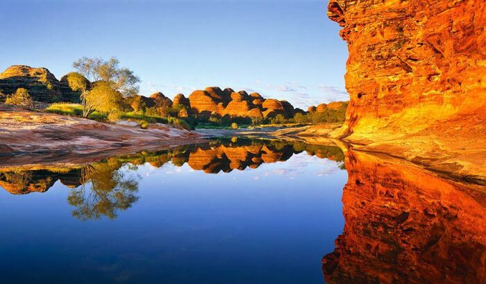 Kinh nghiệm du lịch Úc - Công viên quốc gia Purnululu dưới ánh hoàng hôn