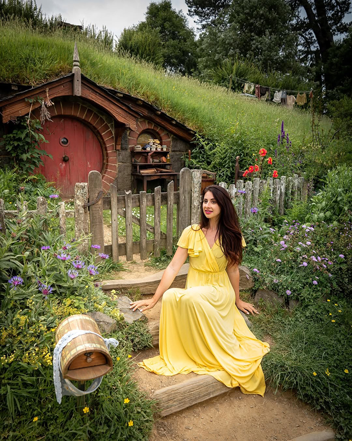 Hobbiton là bối cảnh phim nổi tiếng bước ra từ The Lord of the Rings và The Hobbit