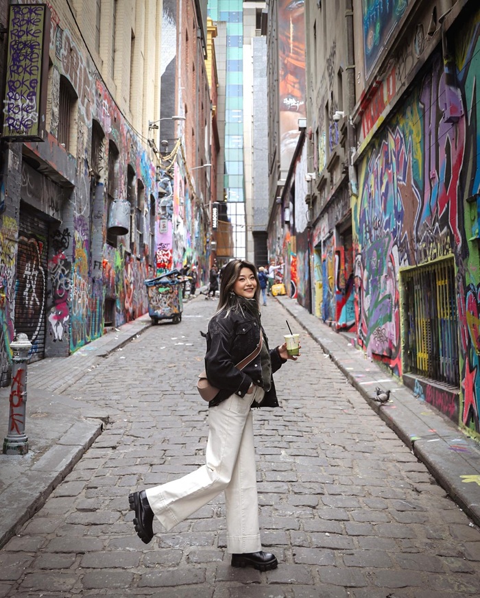 Trải nghiệm không gian nghệ thuật đường phố sinh động tại Hosier Lane. Nguồn: oksana_zhang