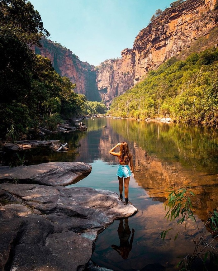 Khám phá cảnh quan vùng đất ngập nước tại vườn Kakadu Úc. Nguồn: hike_australia