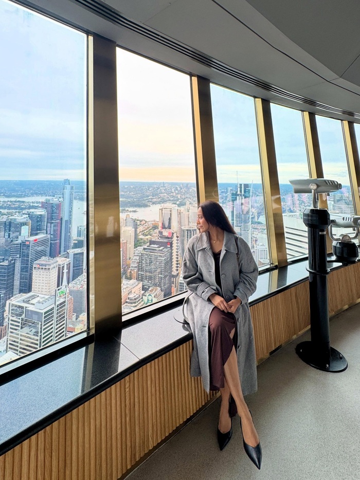Chiêm ngưỡng toàn cảnh Sydney từ đài quan sát Sydney Tower Eye. Nguồn: reshma_bishwokarma