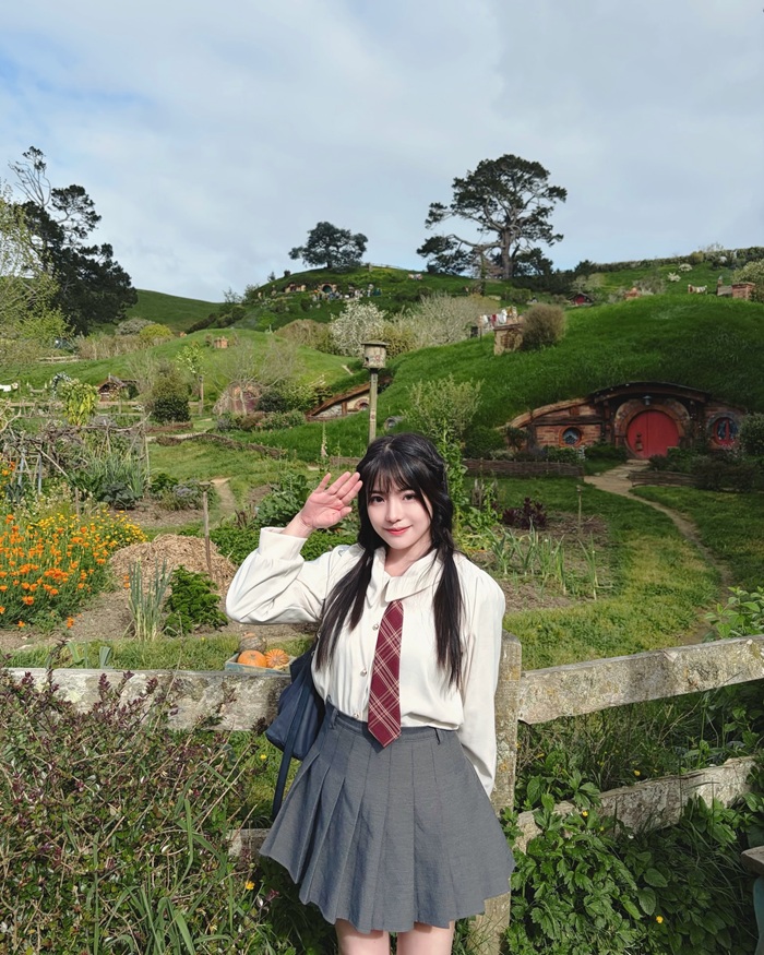 Tìm hiểu lịch sử làng Hobbit New Zealand với bối cảnh độc đáo. Nguồn: passionbaby_h